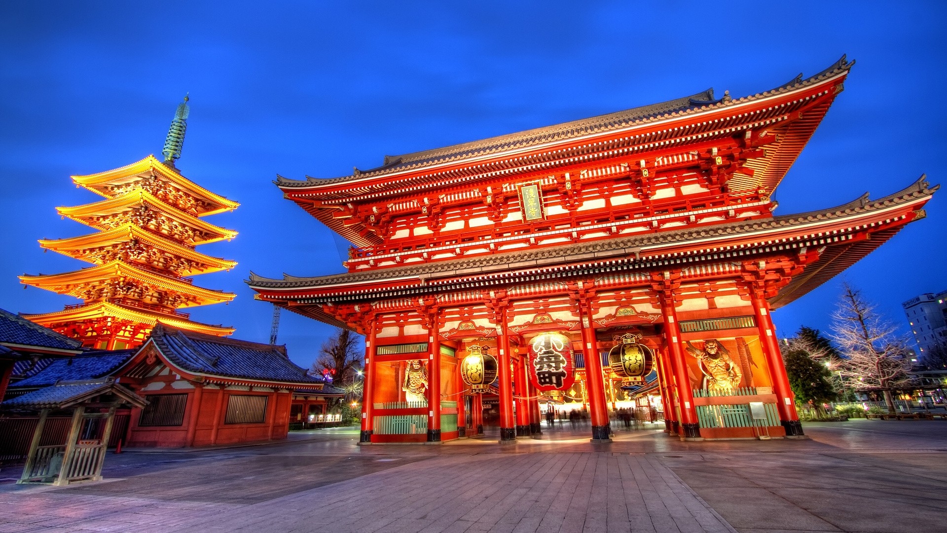 du lịch nhật bản - đền Asakusa Kannon